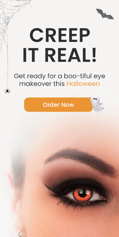 Contact lenses halloween mobile